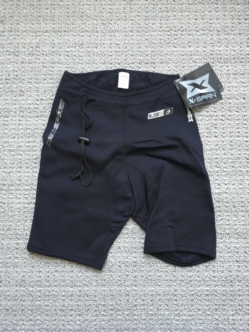 Neosport Black Compression Swim/Training Shorts